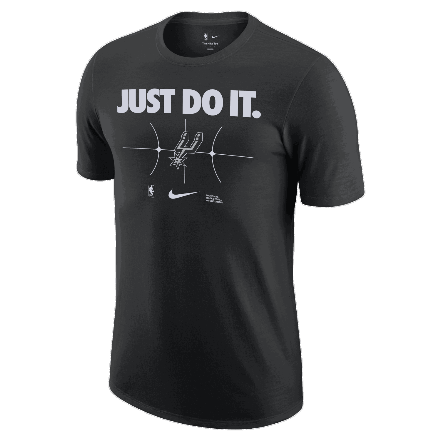 Тениска Nike Nike NBA San Antonio Spurs Essential T-Shirt Черно | FQ6300-010, 0