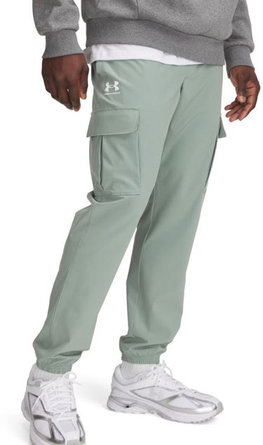 Карго панталони Under Armour UA Vibe Woven Cargo Pants Зелено | 1386558-348, 0