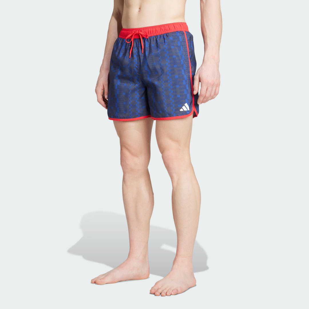 Бански adidas Performance Tom Daley Swim Shorts Синьо | JV7220, 0