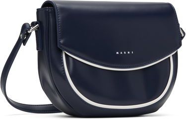 Чанта през рамо Marni Marni Kids Smile Bag Тъмно синьо | M01476-M00TK, 1