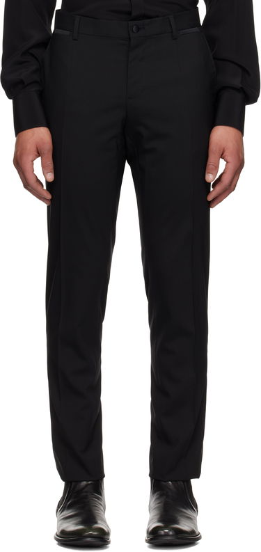 Панталони Dolce & Gabbana Dolce&Gabbana Continuativo Trousers Черно | GWZXMTFUBF2, 0