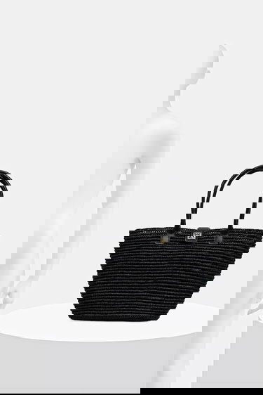 Голяма пазарска чанта Anine Bing Anine Bing Lou Tote Bag Черно | A.13.11223, 5