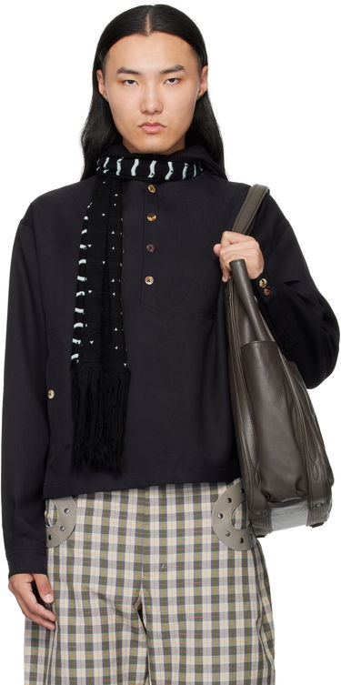 Суитчър KIKO KOSTADINOV Kiko Kostadinov Slatina Hooded Sweatshirt Черно | KKAW25TP04-63, 0