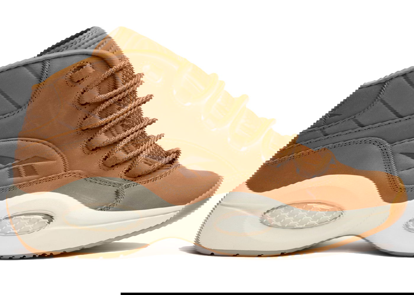 Кецове и обувки Reebok Question Mid SNS AI Brown Кафяво | HP6851, 0