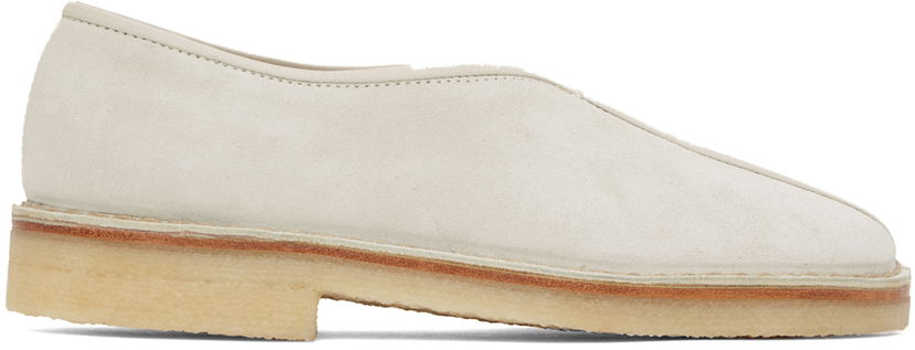 Облекло LEMAIRE Lemaire Piped Slippers Бяло | FO0068 LL0007