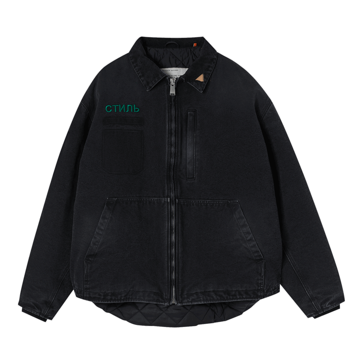 Яке HERON PRESTON CTNMB Canvas Pockets Jacket Черно | HMEA062F22FAB0011057, 0