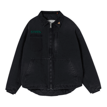 Яке HERON PRESTON CTNMB Canvas Pockets Jacket Черно | HMEA062F22FAB0011057, 0