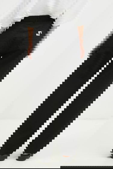 Панталони Carhartt WIP Pierce Pant Straight High Waist Черно | I026588.89GD, 2