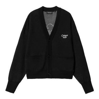 Пуловер Carhartt WIP Black Harttbreaker Cardigan Черно | I034390_9, 0