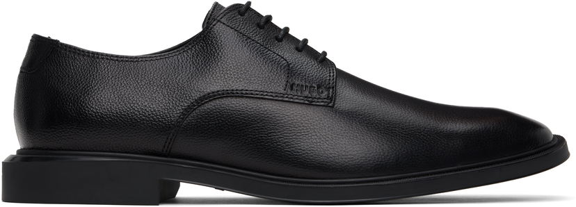 Кецове и обувки BOSS Hugo Grained Derbys Черно | 50536212