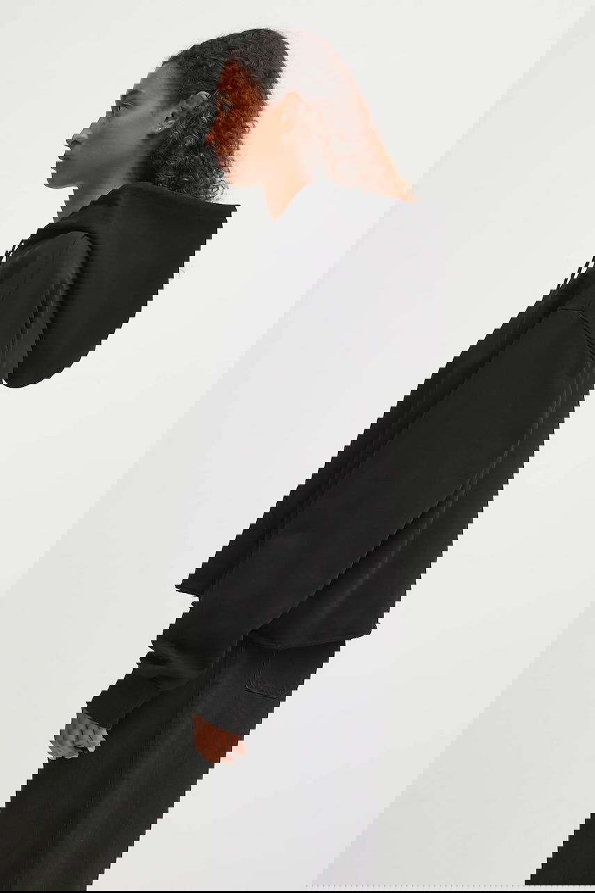 Суитчър Maison Margiela MM6 Maison Margiela x MM6 Wardro Cropped Hoodie Черно | S52GU0234.M25025.900, 1
