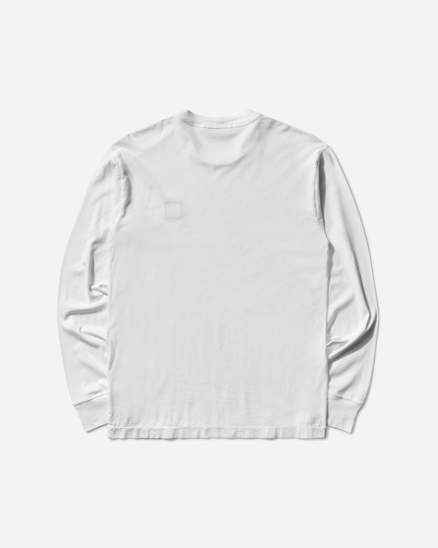 Garment Dyed Logo Longsleeve T-Shirt