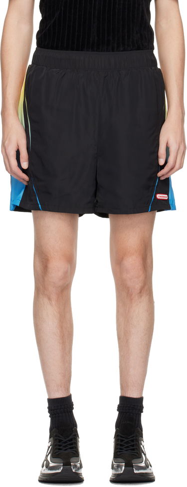 Къси панталони Casablanca Casablanca Gradient Football Shorts Черно | M-AW25-TR-348-01, 0
