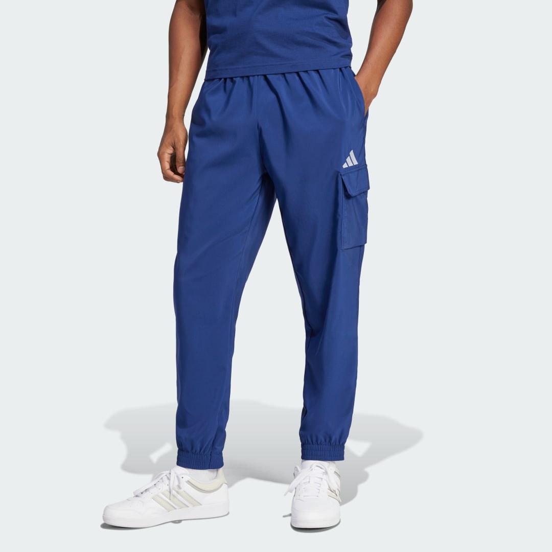 Карго панталони adidas Performance Cargo Pants with Pocket Синьо | JD1825, 0
