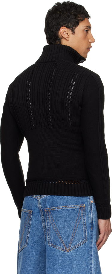 Пуловер VETEMENTS VETEMENTS Cargo Cardigan Черно | UH76KN350B, 2