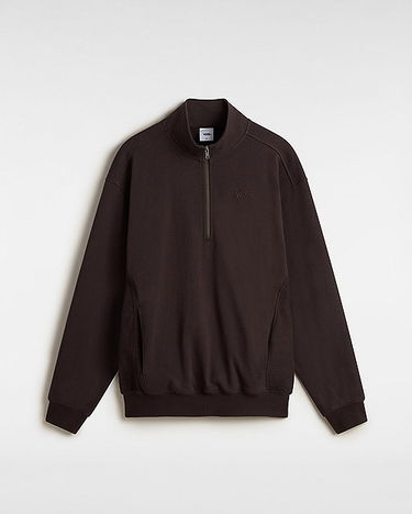 Пуловер Vans Premium Van D Half Zip Sweatshirt, Size L Кафяво | VN000MEKY7U, 0