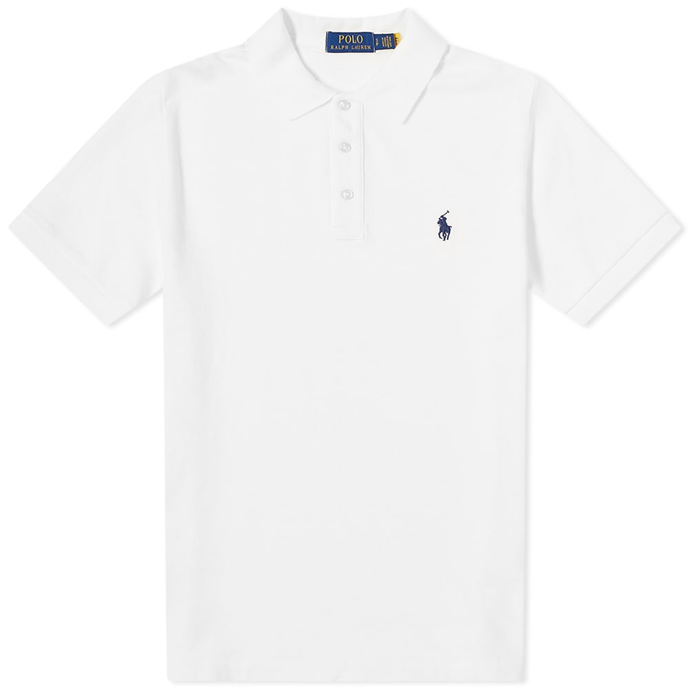 Поло тениска Polo by Ralph Lauren Spa Terry Polo Shirt Бяло | 710660897004, 0