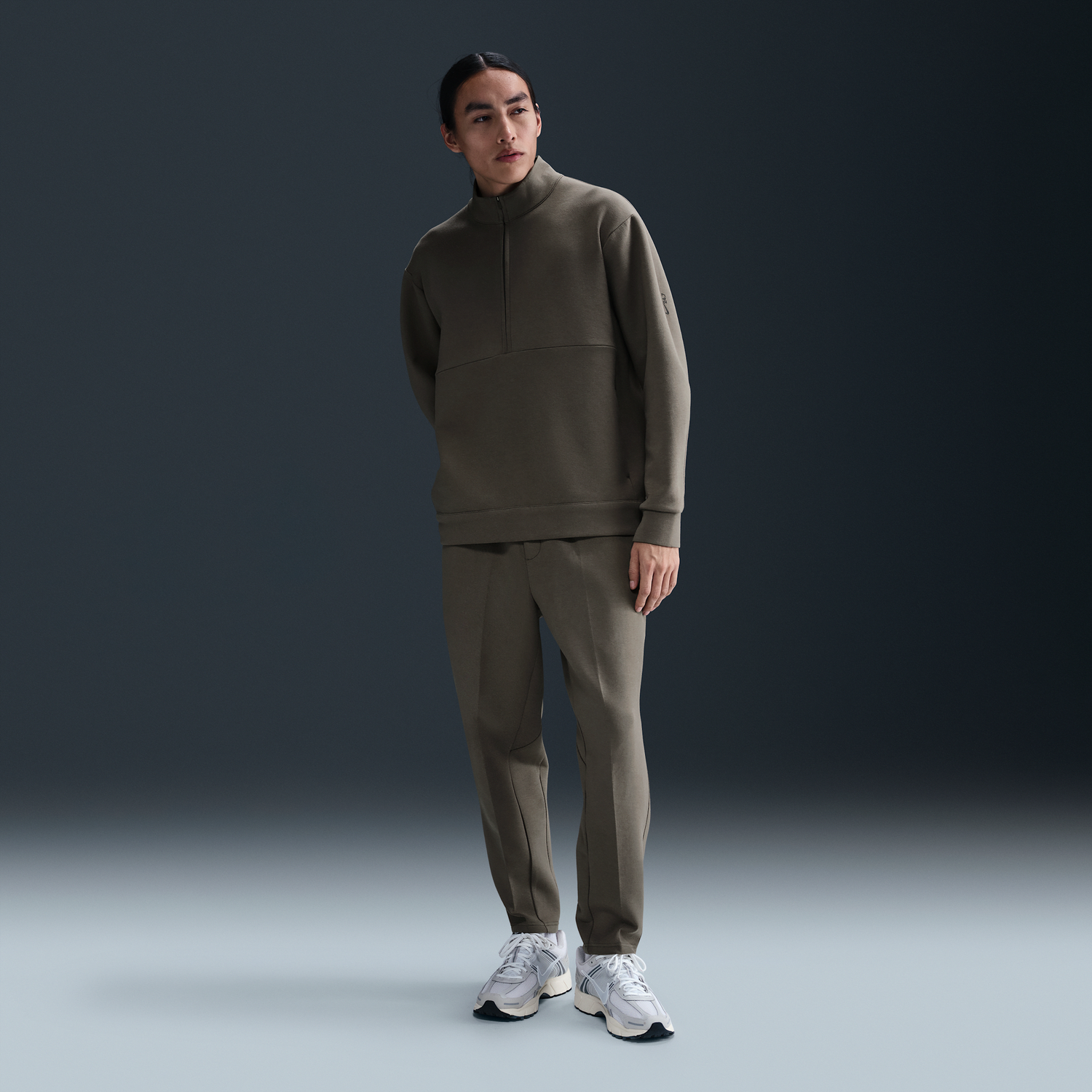 Суитчър Nike 24.7 Impossibly Soft Dri-FIT Half-Zip Top Зелено | HQ6953-289, 1