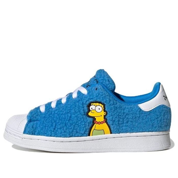 Кецове и обувки adidas Originals The Simpsons x Superstar 'Marge Simpson' Синьо | GZ1774, 0