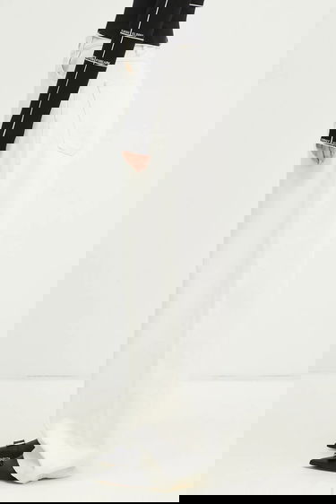 Дънки Carhartt WIP Brandon Wide-Leg Pant Medium Waist Бяло | I031918, 1