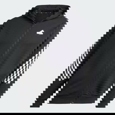 Суитчър adidas Performance Sportswear Future Icons 3-Stripes Full Zip Hoodie Сиво | IR9159, 4