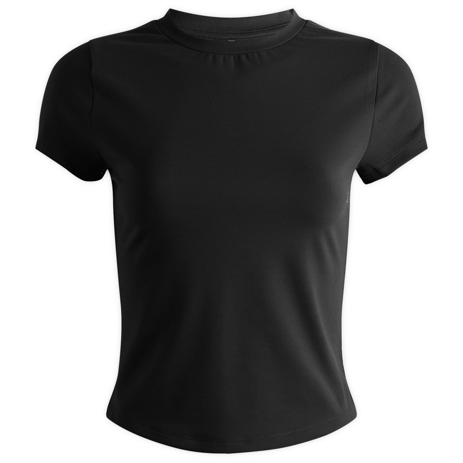 Съкратен топ Represent Clo Scoop Hem Baby T-Shirt, Size Large Черно | OCW41388-01, 0