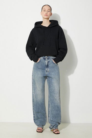 Суитчър JW Anderson Anderson Logo Embroidery Hoodie Черно | JW0164.PG0861.999, 1