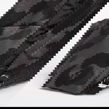 Раница BAPE A BATHING APE Solid Camo Jacquard Daypack Black Universal Черно | 001BAK201309M BLK, 2