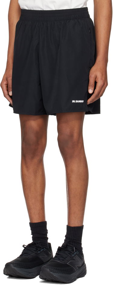 Къси панталони Jil Sander Jil Sander Bonded Logo Shorts Черно | J47KA0281_JTN158, 3