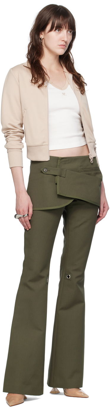 Пръстен Courrèges Courrèges 3-Finger Drop Ring Металик | 224ABG021LA0001, 2