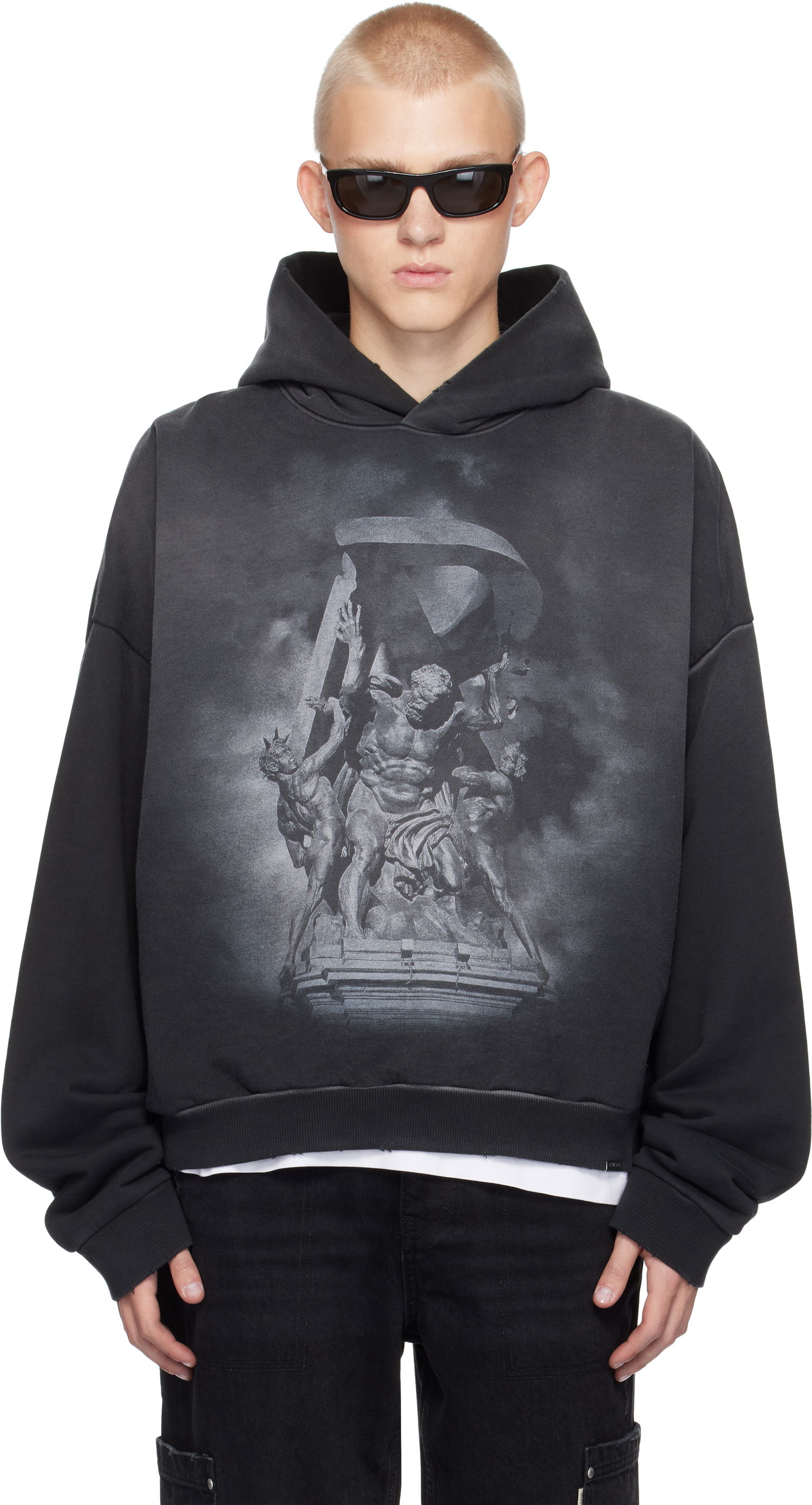 Суитчър Represent Clo Archangel Graphic Print Hoodie Черно | MLM41145, 0