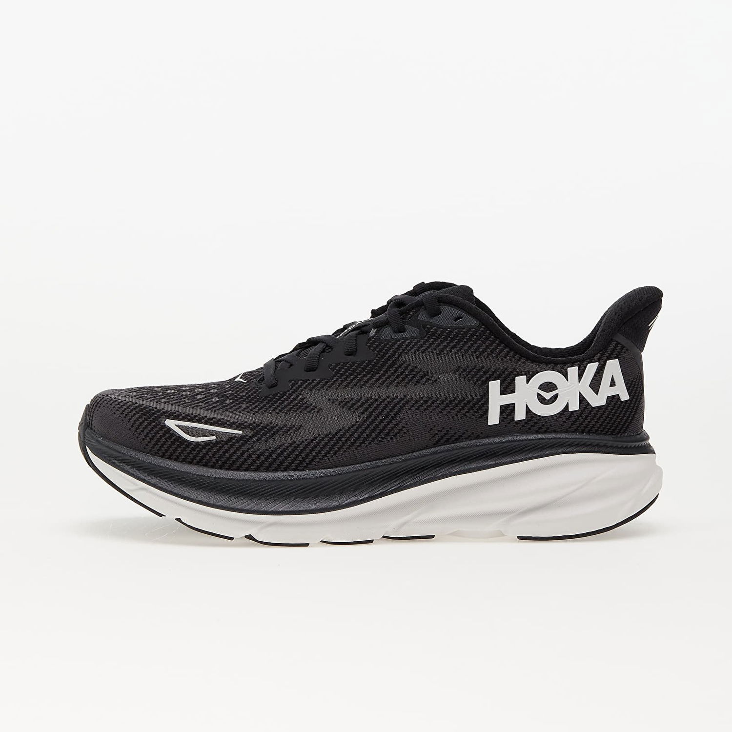 Кецове и обувки Hoka One One Clifton 9 Черно | 1127895-BWHT, 0