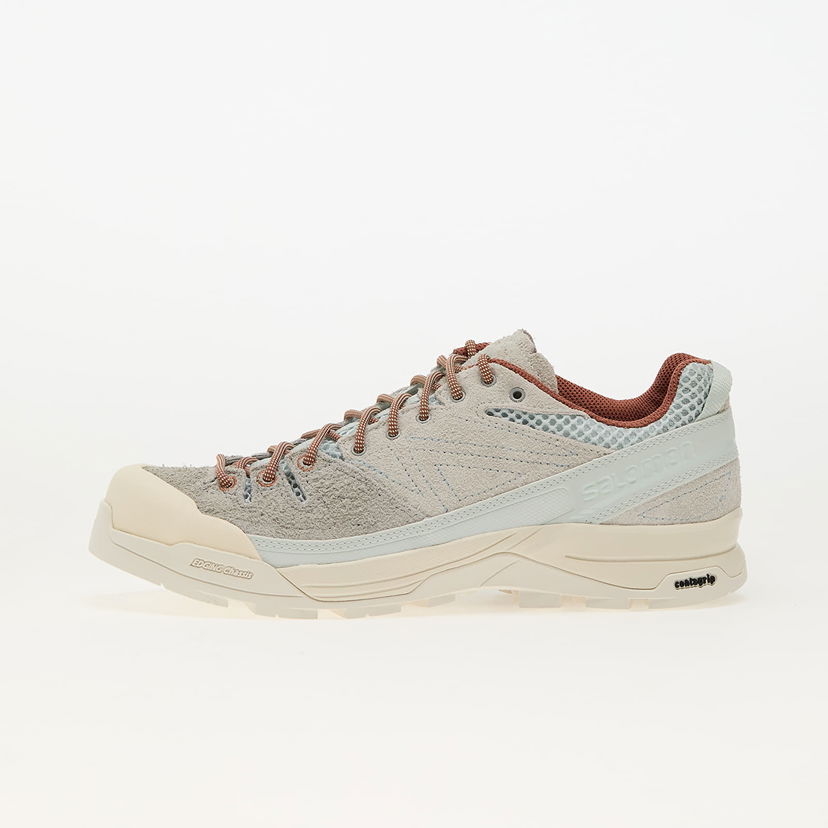 Кецове и обувки Salomon X-Alp Suede Ice Flow/ Quarry/ Russet Бяло | L47725100