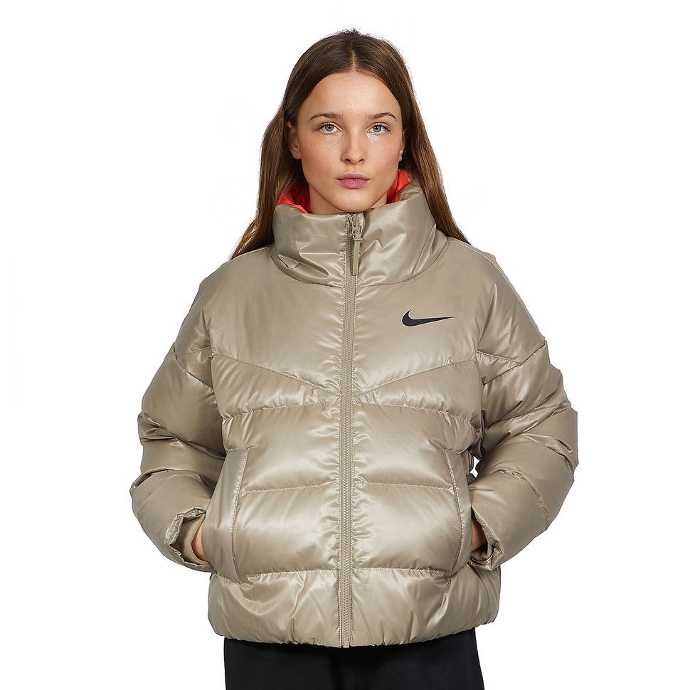 Пухо яке Nike Sportswear Hooded Jacket Бежово | CU5813-342, 0