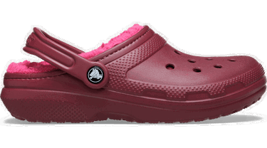 Кецове и обувки Crocs Lined Clogs Бургунди | 203591-6XH, 0