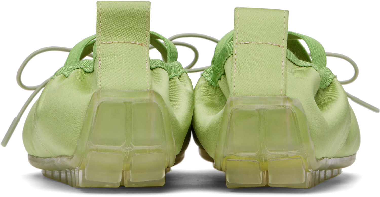 Облекло Simone Rocha Simone Rocha Grip Ballerina Flats Зелено | BPT1 0802, 1