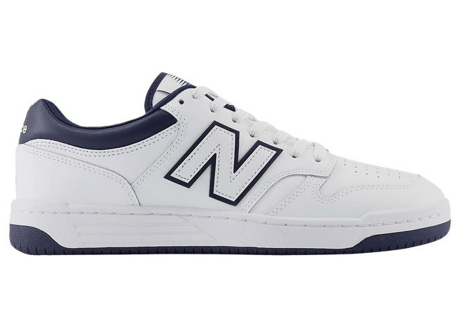 Кецове и обувки New Balance 480 White Navy Бяло | BB480LWN, 0