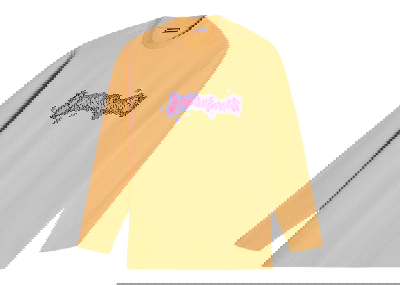 Тениска Jacquemus Le Desenho Manches Longues Daisy Logo Long Оранжево
 | 235JS122-2003-2AL, 0
