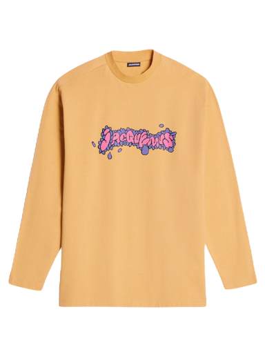 Тениска Jacquemus Le Desenho Manches Longues Daisy Logo Long Оранжево
 | 235JS122-2003-2AL