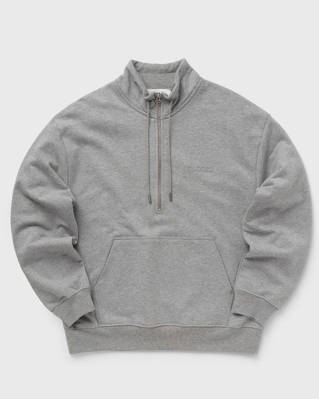 Half Zip Sweatshirt with Kangaroo Pocket