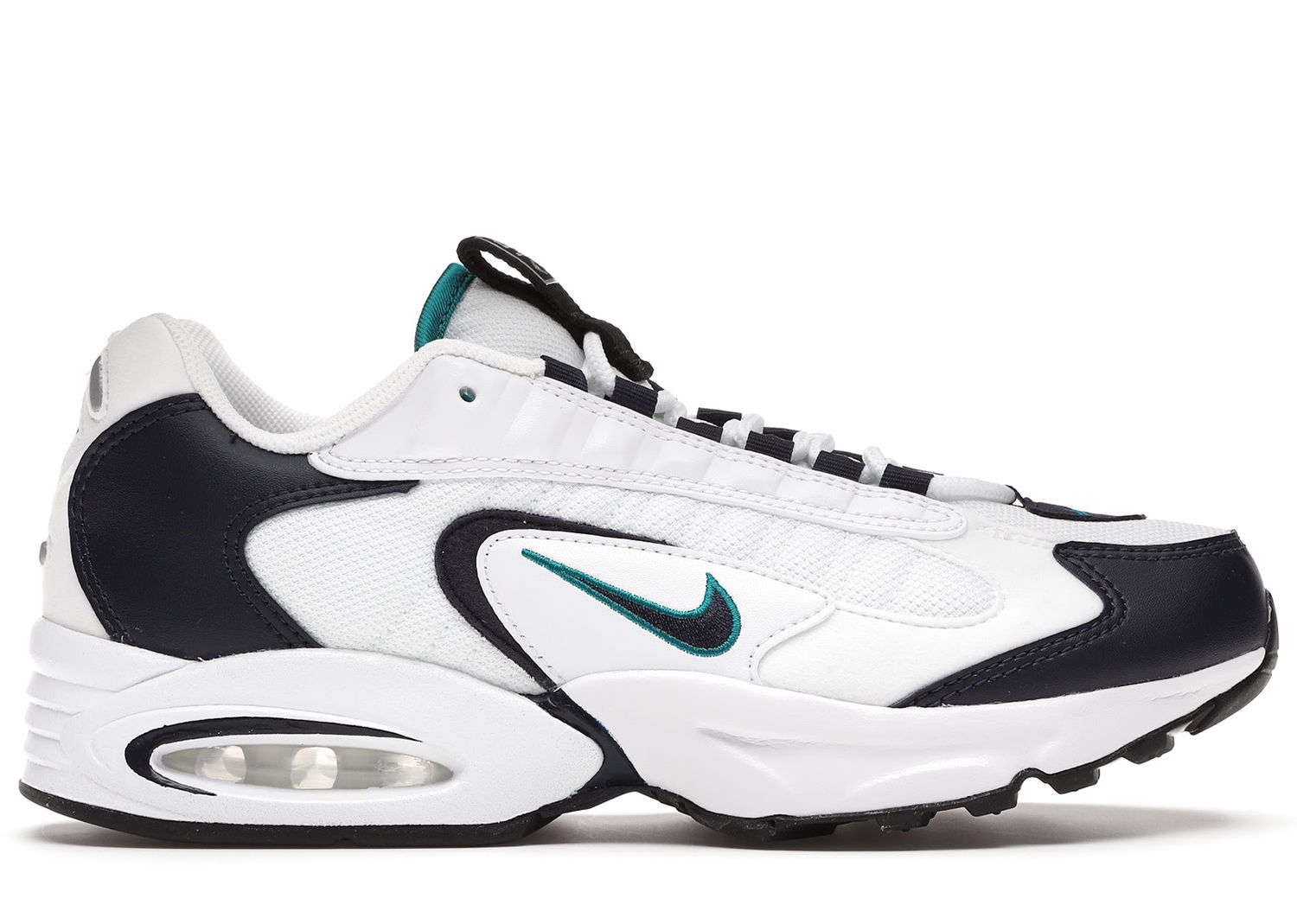 Кецове и обувки Nike Air Max Triax 96 White Deep Emerald Obsidian Бяло | CT1104-100, 0