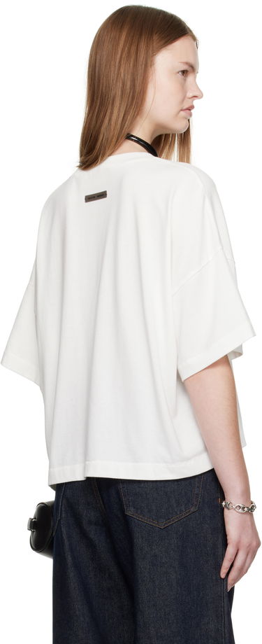 Тениска Fear of God Fear of God ESSENTIALS Boxy T-Shirt Бяло | 125SP257164FW, 2
