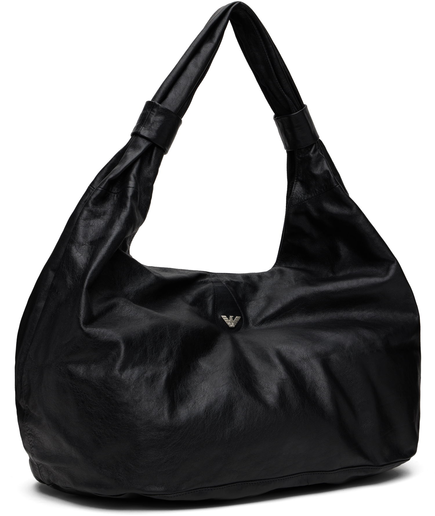 Дамска чанта OUR LEGACY Emporio Armani Leather Goccia Bag Черно | WS2258GM, 1