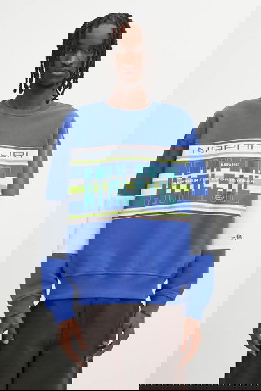 Суитчър Napapijri Martine Rose Graphic Striped Crew Neck Sweatshirt Многоцветен | NP0A4I4ZBE11, 0