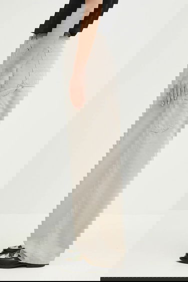 Панталони Carhartt WIP WIP Brandon Single Knee Loose Fit Carpenter Pants Бежово | I034838_2OR_4O, 0