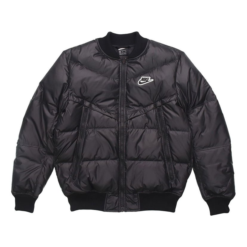 Яке бомбър Nike Sportswear Down-Fill Windrunner Puffer Jacket Черно | CU4403-010