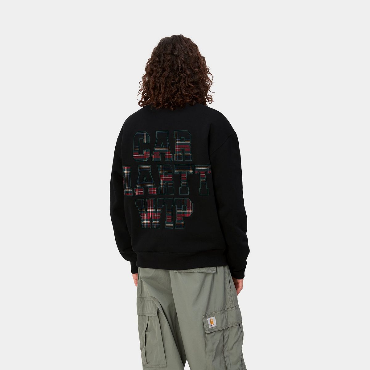 Пуловер Carhartt WIP Wiles Crewneck Черно | I032456_89_XX, 1