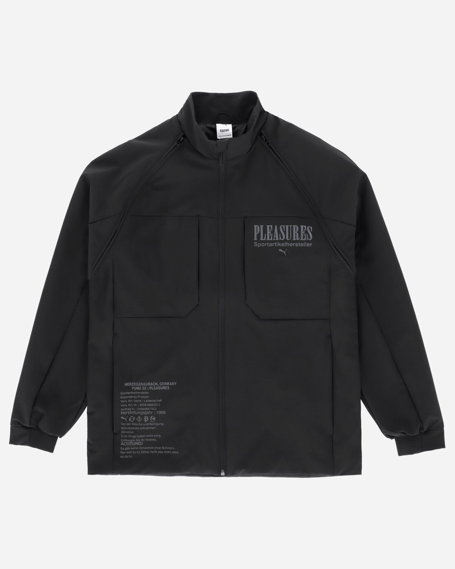 Яке Puma x PLEASURES Zip-Off Jacket Сиво | 620876-01, 0