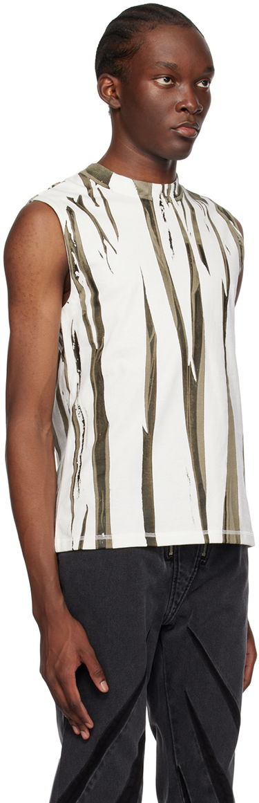 Потник Dion Lee Fang Print Sleeveless Top Бяло | C3142P23, 1