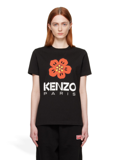 Тениска KENZO Paris Boke Flower Черно | FD52TS0394SO